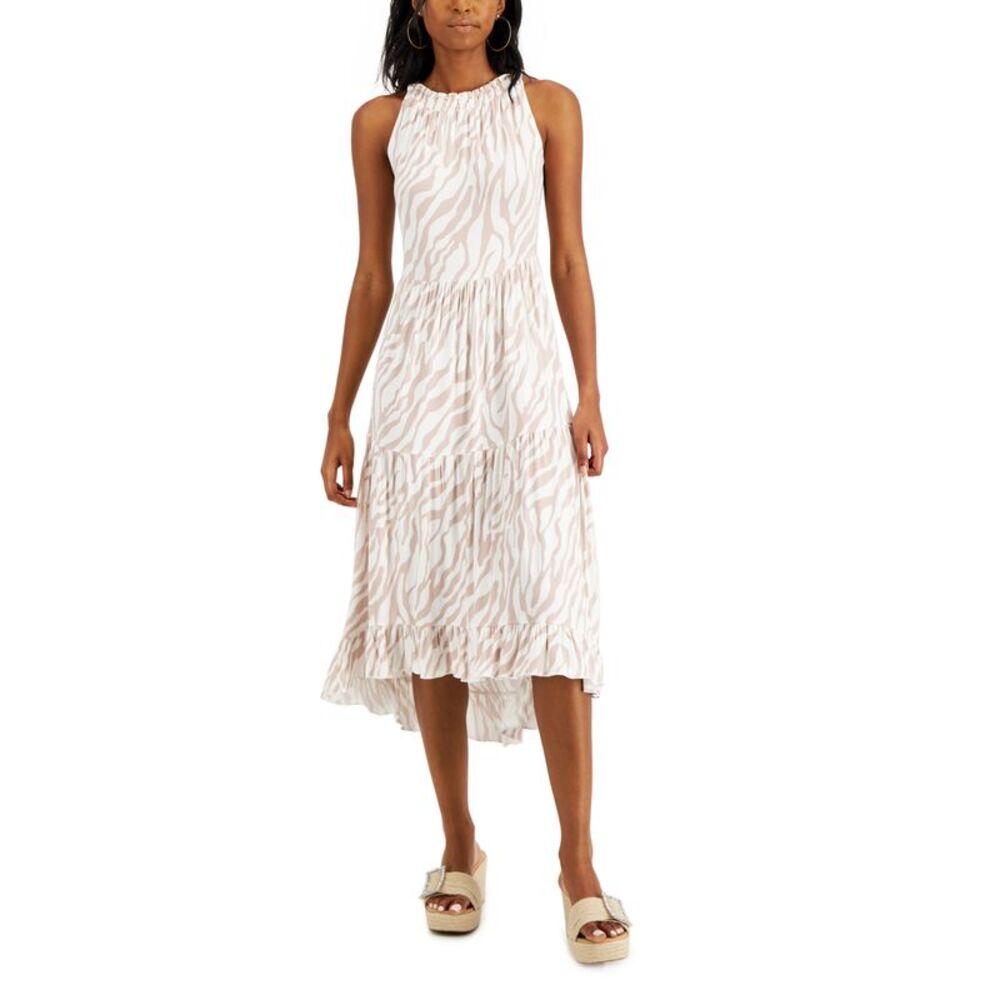 Willow Drive Tiered High Low Sleeveless Dress